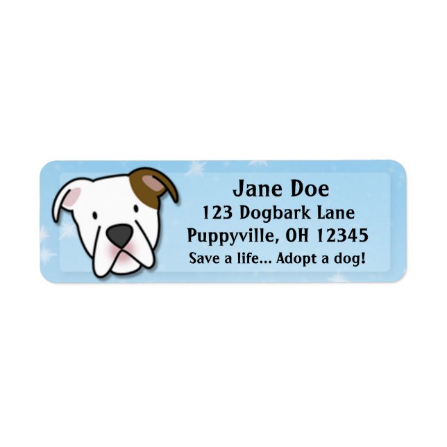 Kawaii American Bulldog (Front)