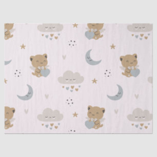 Kawaii Angel Cats & Clouds (2) Tissue Paper