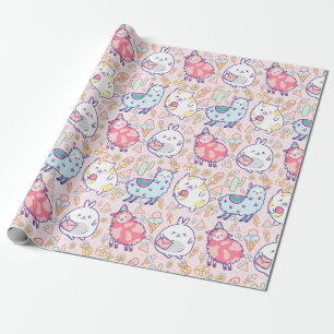 Kawaii Animals Wrapping Paper