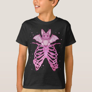 Kawaii Anime Animal Pastel Goth Bat T-Shirt