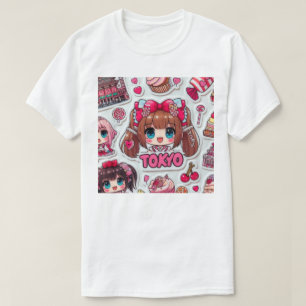 Kawaii Anime Art Japanese Pop Culture T-Shirt