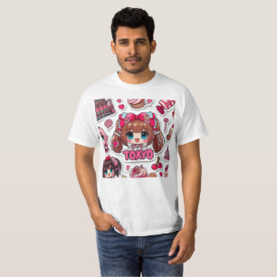 Kawaii Anime Art Japanese Pop Culture T-Shirt