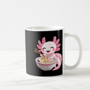 Kawaii Anime Axolotl Ramen  Coffee Mug