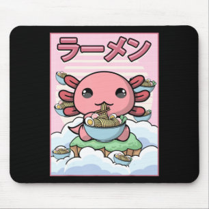 Kawaii Anime Axolotl Ramen Noodle Women Men Boys G Mouse Mat