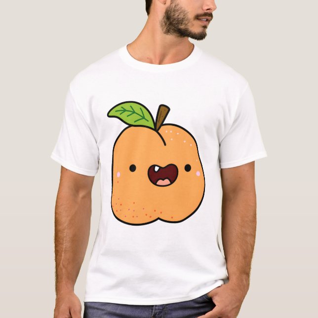 Kawaii Apricot T-Shirt (Front)