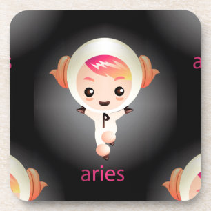 kawaii aries coaster