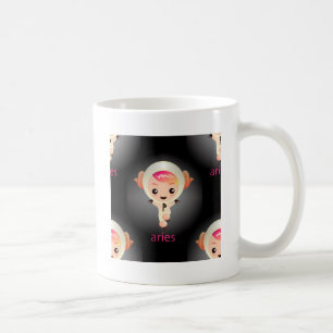 kawaii aries coffee mug