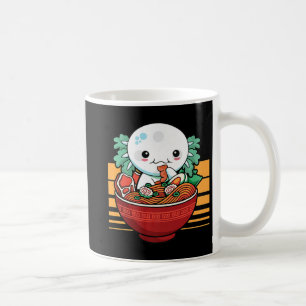 Kawaii Axolotl Ramen Japanese Anime Gift Kids Girl Coffee Mug