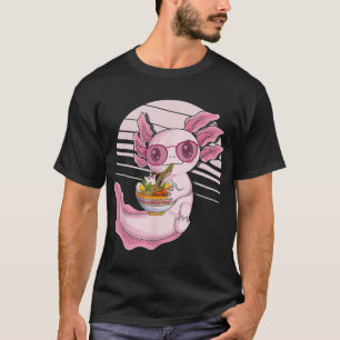 Kawaii Axolotl Ramen Noodles Japanese Food Anime G T-Shirt