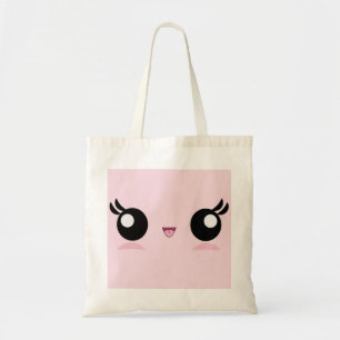 Kawaii Baby Face tote bag