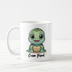 Kawaii Baby Turtle Mug
