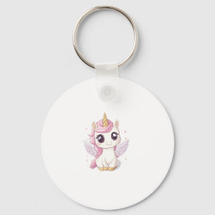 Kawaii Baby Unicorn (1) Key Ring