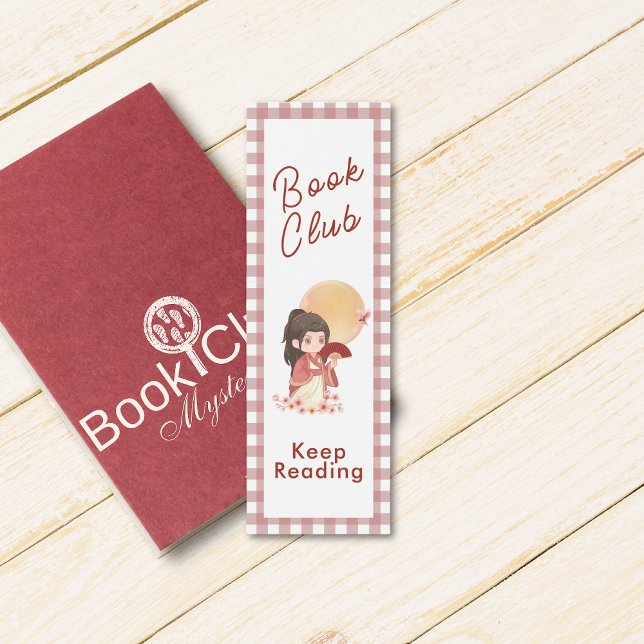 Kawaii Back to School Book Club Bookmark (Back to School Book Club Keep Reading Bookmark)