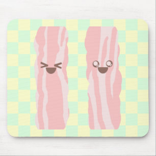 kawaii bacon breakfast mouse mat