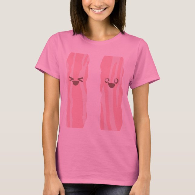kawaii bacon breakfast T-Shirt (Front)