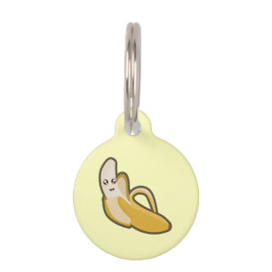 Kawaii Banana Pet Tag
