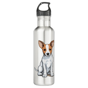 Kawaii Basenji Puppy   710 Ml Water Bottle