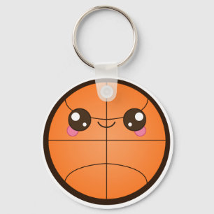 Kawaii Basketball Key Ring