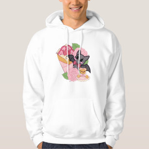 Kawaii Bat, Strawberry Crepe and Teddy Bear Hoodie