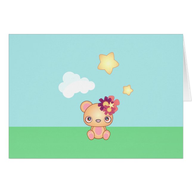 Kawaii Bear (Front Horizontal)