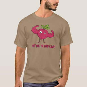 Kawaii Beet Pun Funny Vegetable Workout Cute Tee