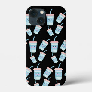 Kawaii Beverage Cup Art iPhone 13 Mini Case