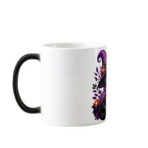 Kawaii Black Cat Halloween Mug – Witch Cat,