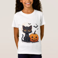 Kawaii Black Cat Magic Halloween Theme 🎃
