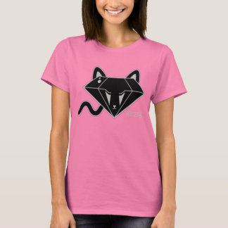Kawaii Black Diamond Kitty Cat T-Shirt