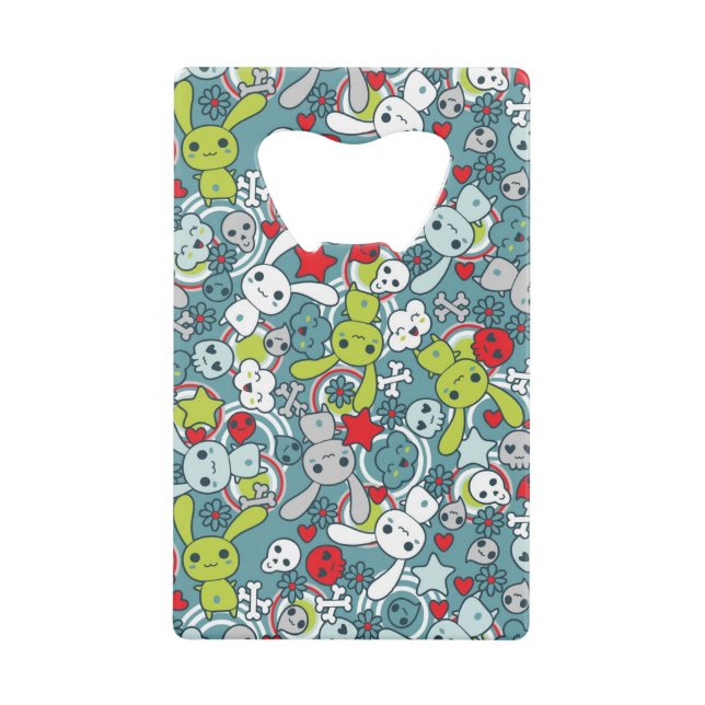 kawaii blue pattern (Front)