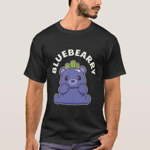 Kawaii Blueberry Bear T-Shirt