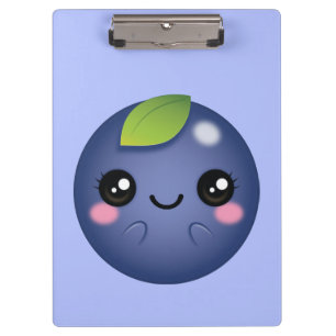 Kawaii Blueberry Clipboard