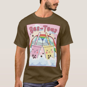 Kawaii Boba Bubble Milk Tea Bes Teas Aesthetic 11 T-Shirt