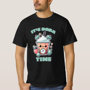 Kawaii Boba Tees: Celebrate Your Bubble Tea Obsess T-Shirt