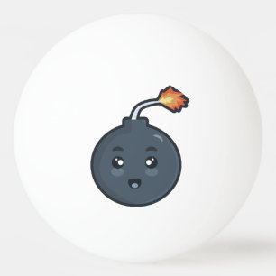 Kawaii Bomb Ping Pong Ball