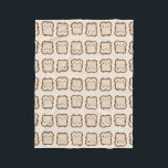 Kawaii Bread / Toast Fleece Blanket<br><div class="desc">A repeat pattern of kawaii bread or toast,  ready for breakfast,  afternoon tea or a lunchtime sandwich.</div>