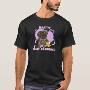 Kawaii Brindle Mastiff Rally Obedience T-Shirt