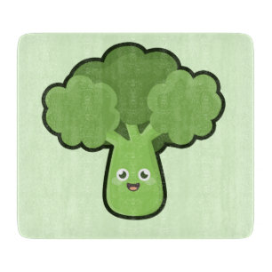 Kawaii Broccoli Cutting Board