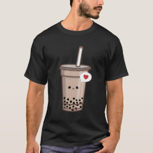 Kawaii Bubble Tea Love Boba Tea T-Shirt