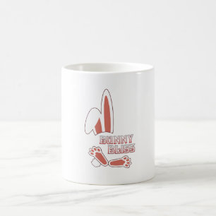 Kawaii Bunny Peek Coffee Mug