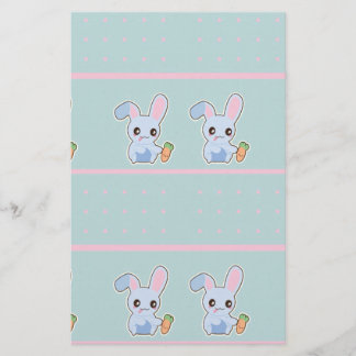 Kawaii Bunny pink mint accessories personalised