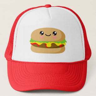 Kawaii Burger Trucker Hat