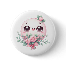 Kawaii Button Badge: Cute & Stylish Accessories