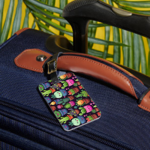 Kawaii Cactus Luggage Tag