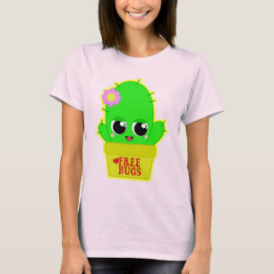 Kawaii Cactus T-Shirt