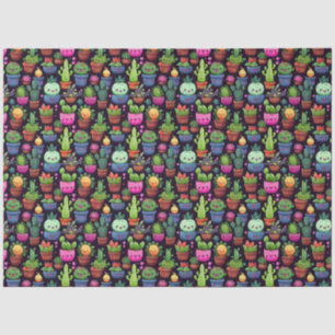 Kawaii Cactus Tissue Paper