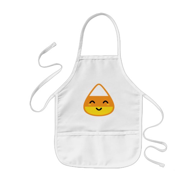 Kawaii Candy Corn Apron (Front)