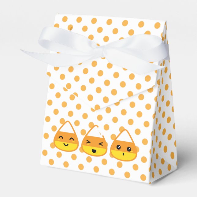 Kawaii Candy Corn Gift Box (Front Side)