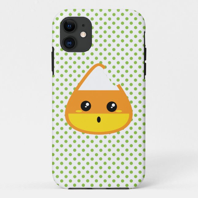 Kawaii Candy Corn iPhone Case (Back)