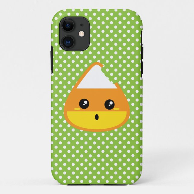 Kawaii Candy Corn iPhone Case (Back)